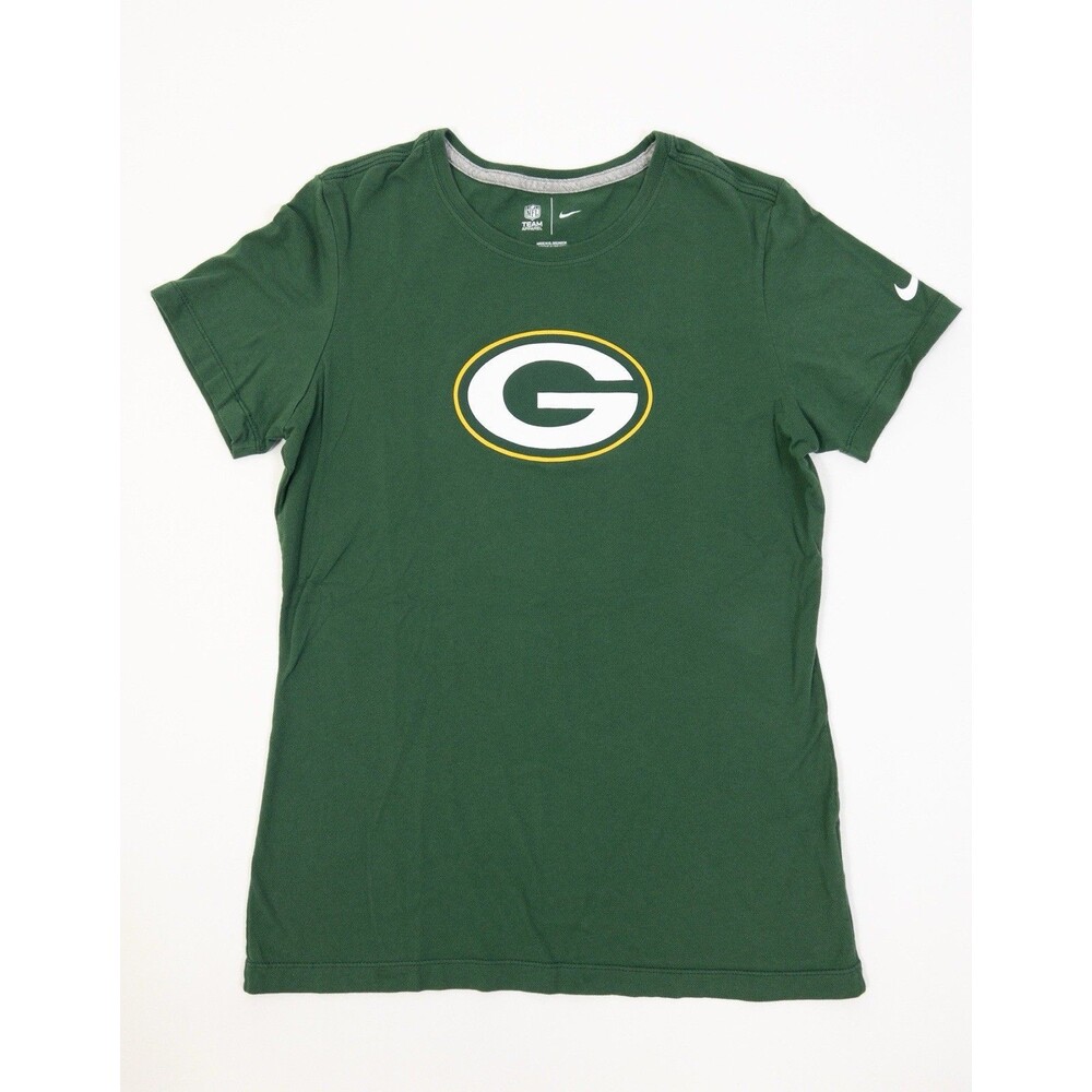 Green Bay Packers Women’s Size Large Logo Short Sleeve T Shirt!